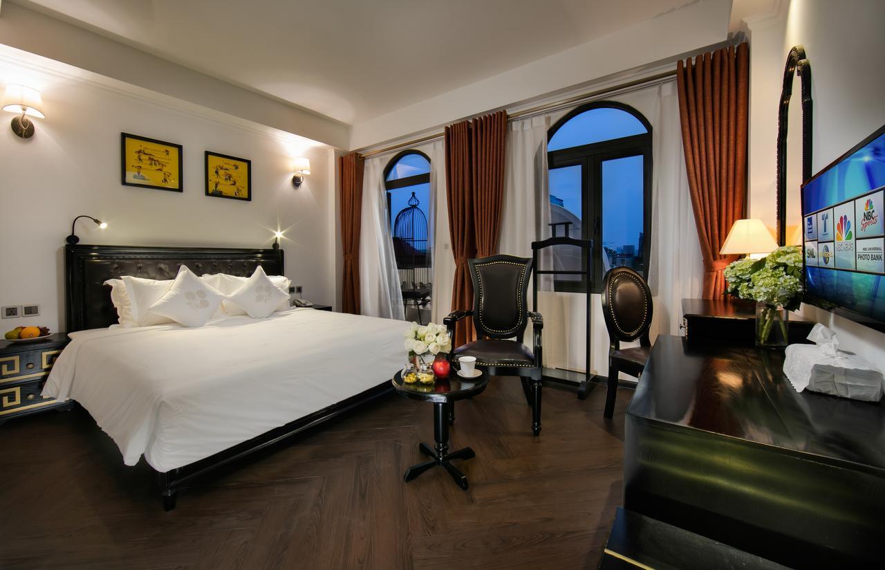 Hanoi Center Silk Premium Hotel & Spa & Travel Exterior foto